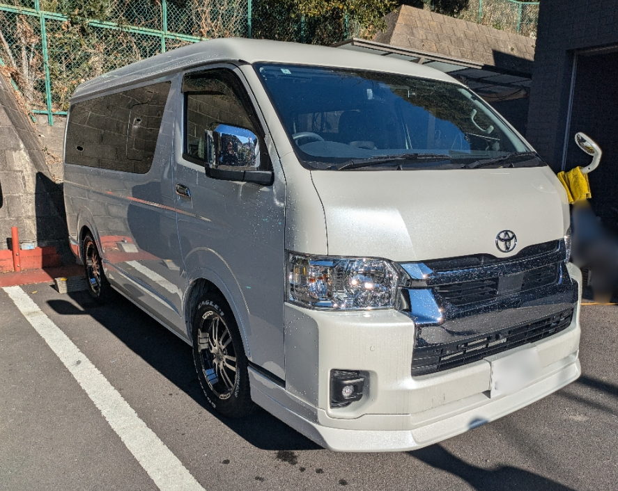 トヨタ ハイエース 3BA-TRH214Wの買取写真2